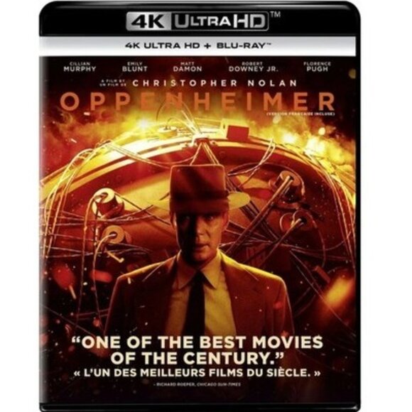 Oppenheimer 4K UHD Blu-ray  NEW - Picture 2 of 3